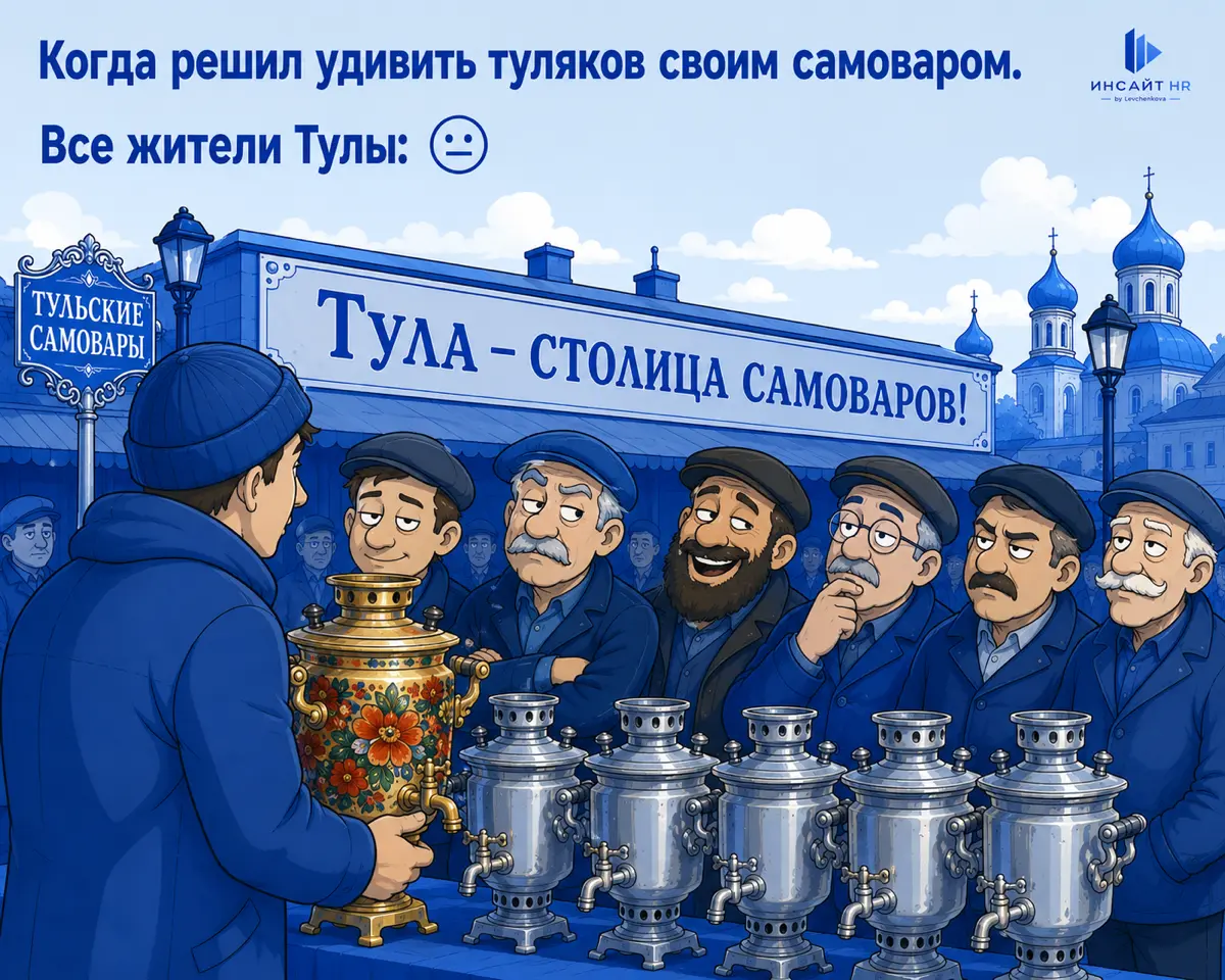 Правило самовара | Сетка — социальная сеть от hh.ru