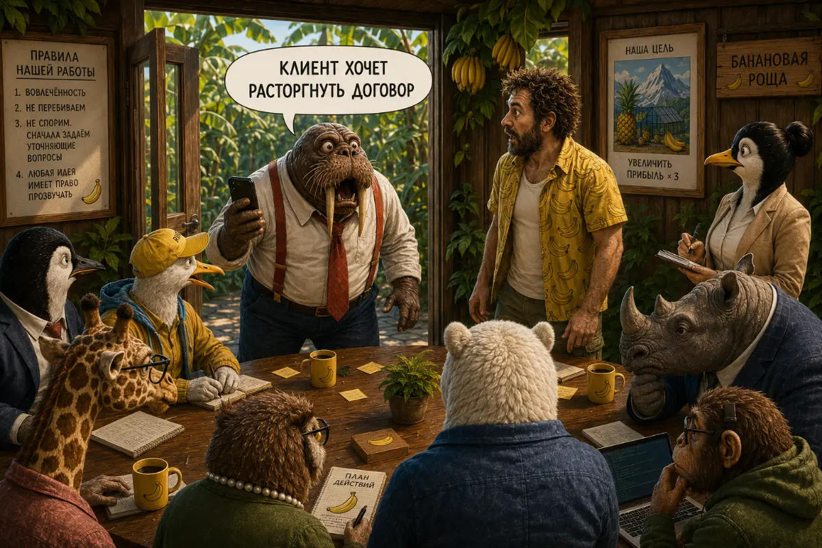 🍌 Банановая роща. А зачем вообще нужна команда? | Сетка — социальная сеть от hh.ru