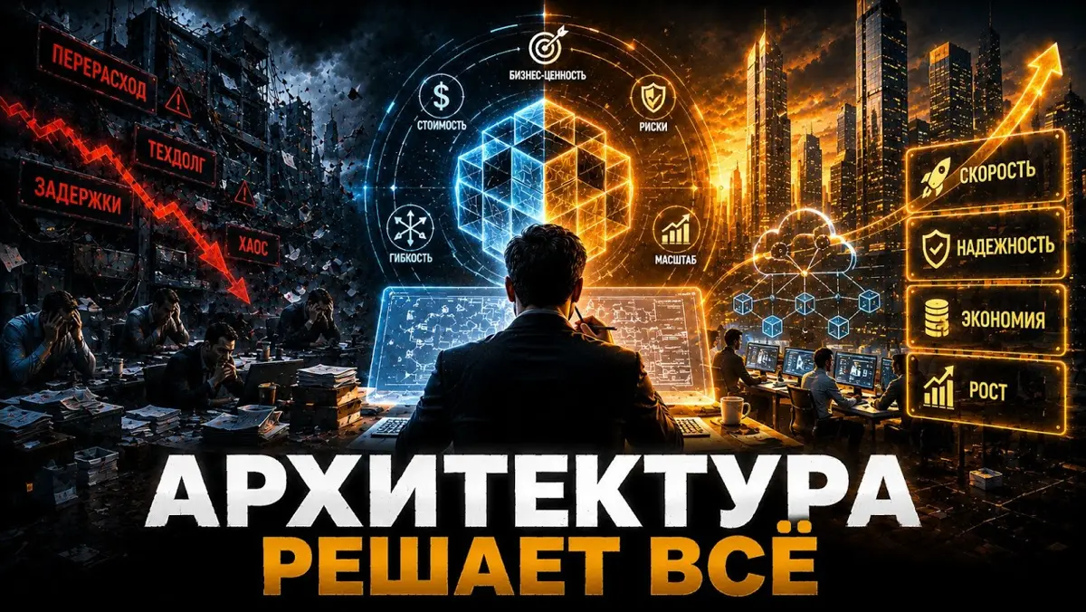 Архитектор решений: Калькулятор реальности или как ИТ-архитектура спасает (или топит) ваш бизнес?
Разбор книги Саурапха и Ниланжайри Шривастава «Solutions Architect» (2025) | Сетка — социальная сеть от hh.ru