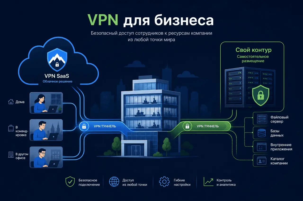 VPN для офиса: свой контур или облачный SaaS | Сетка — социальная сеть от hh.ru