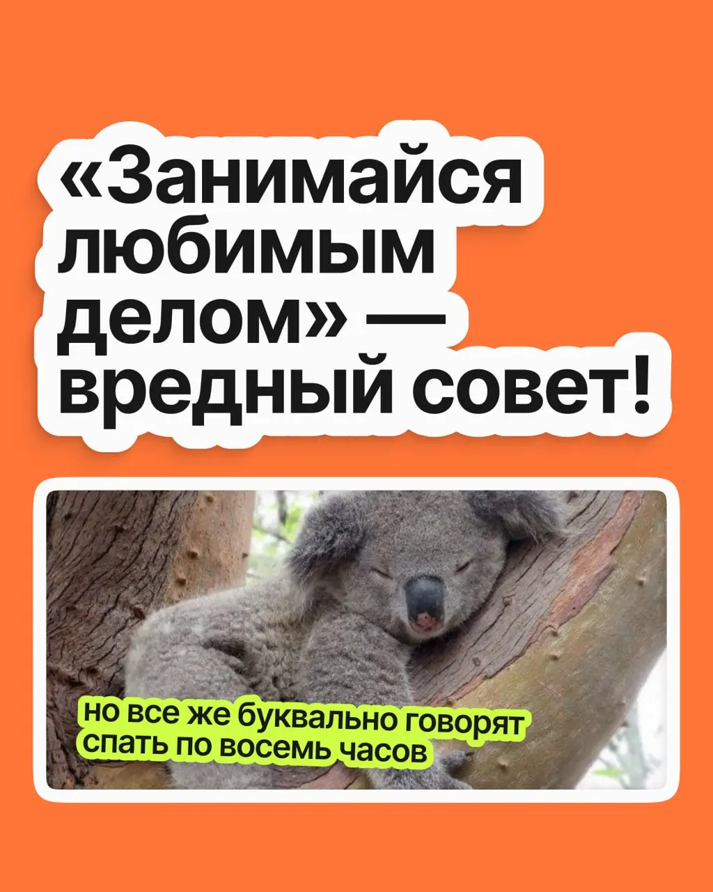 Идея, что нужно найти своё призвание и не работать ни дня, на самом деле вредна для карьеры и ментального здоровья | Сетка — социальная сеть от hh.ru