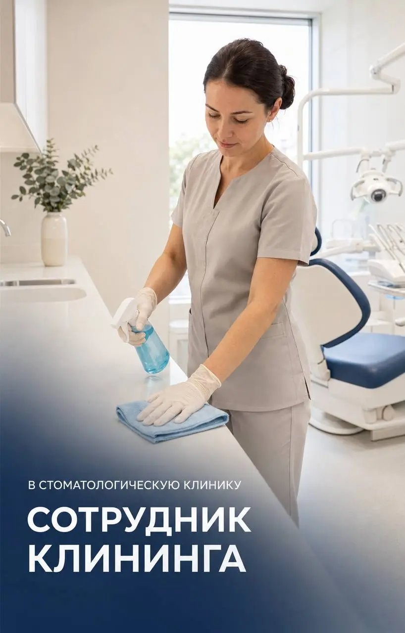 СОТРУДНИК КЛИНИНГА
От 70 000₽
Стоматологическая клиника
• Москва, м. Тверская / Маяковская
• Клининг и бытовые услуги
• @hikaaa18
Полное описание вакансии размещено в Телеграм и Макс | Сетка — социальная сеть от hh.ru