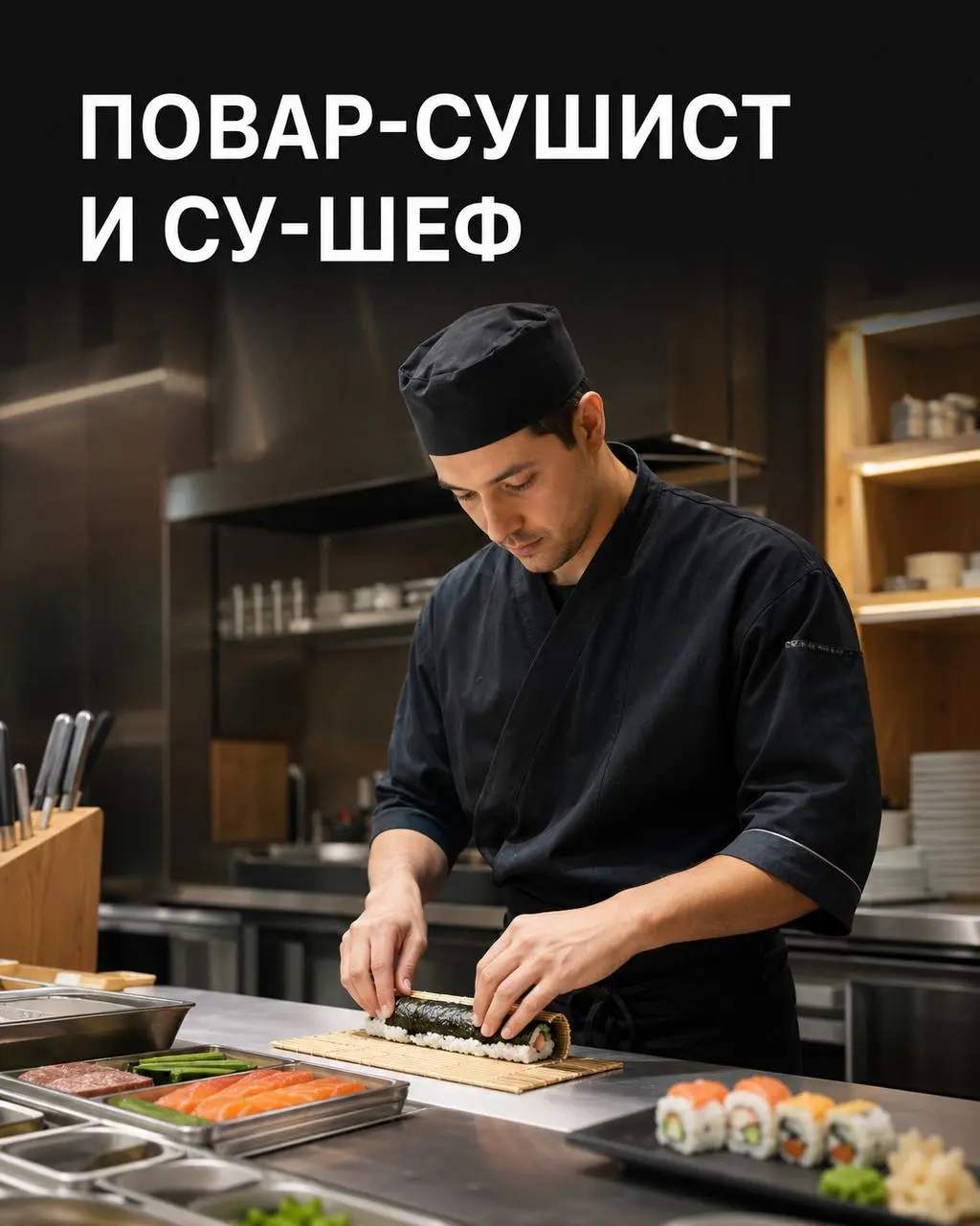 1️⃣ПОВАР-СУШИСТ,
2️⃣СУ-ШЕФ
5 000₽/смена - 5 500₽/смена
Ресторан доставки
• Красногорск, Центральный проезд, 3
• Рестораны/Кафе
• 89922288996
Полное описание вакансии размещено в Телеграм и Макс | Сетка — социальная сеть от hh.ru