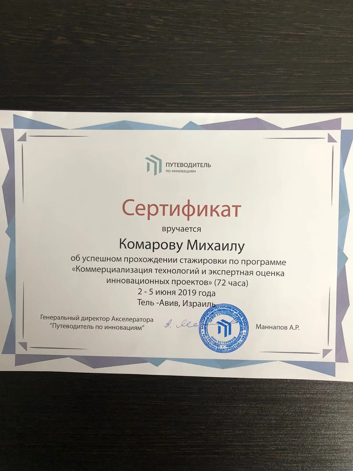 Network member avatar
