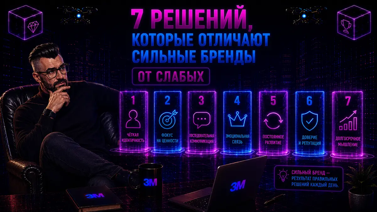 7 решений, которые отличают сильные бренды от слабых | Сетка — социальная сеть от hh.ru