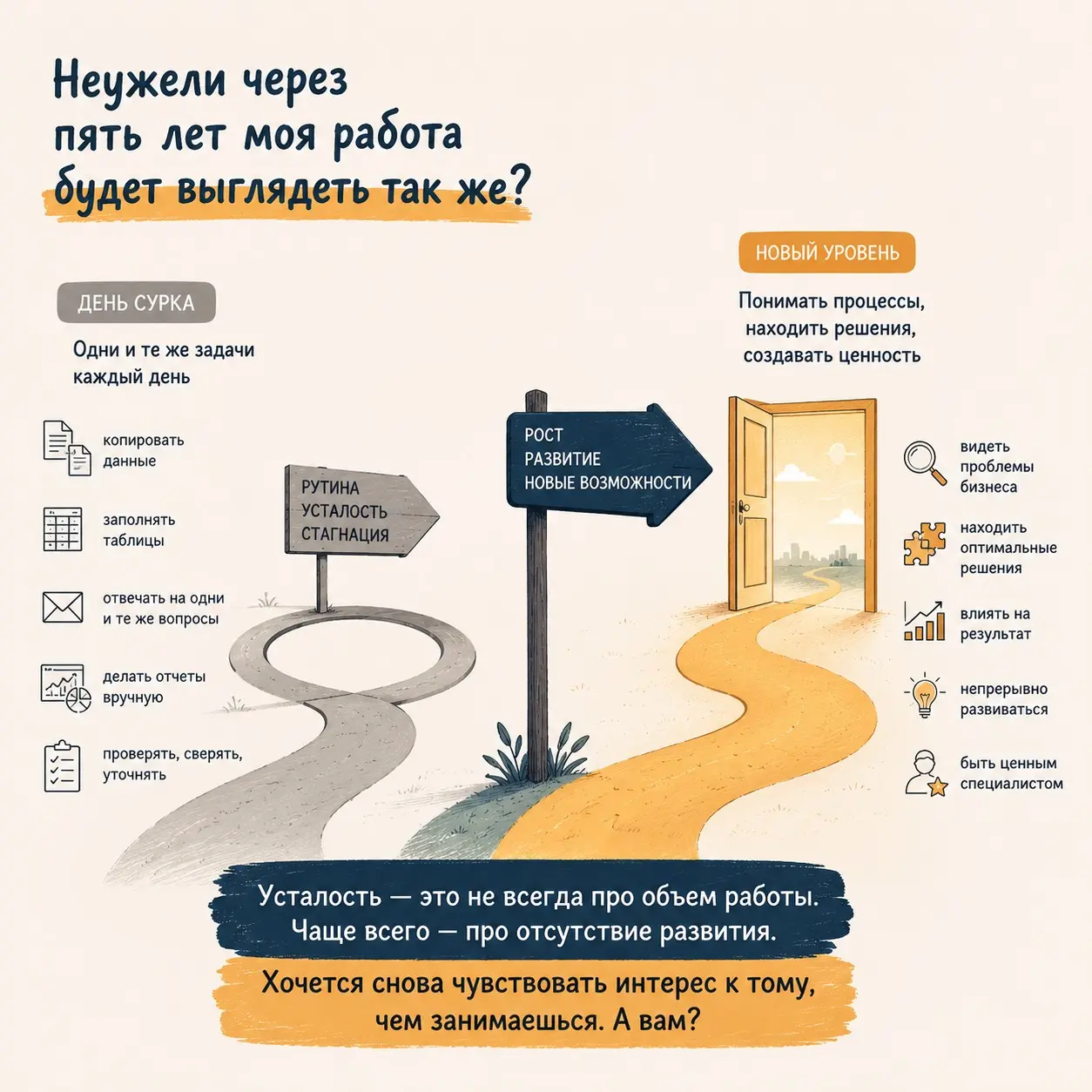 Когда-то я думала, что усталость от работы — это нормально | Сетка — социальная сеть от hh.ru