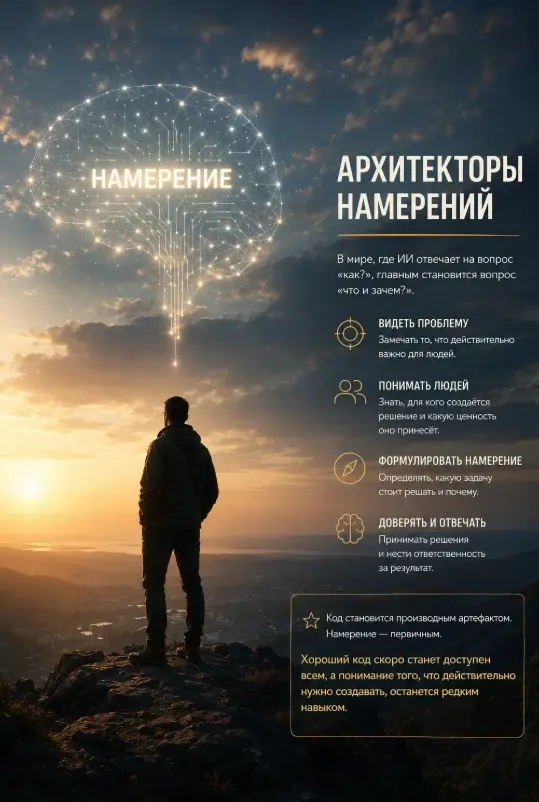 Архитекторы намерений. | Сетка — социальная сеть от hh.ru
