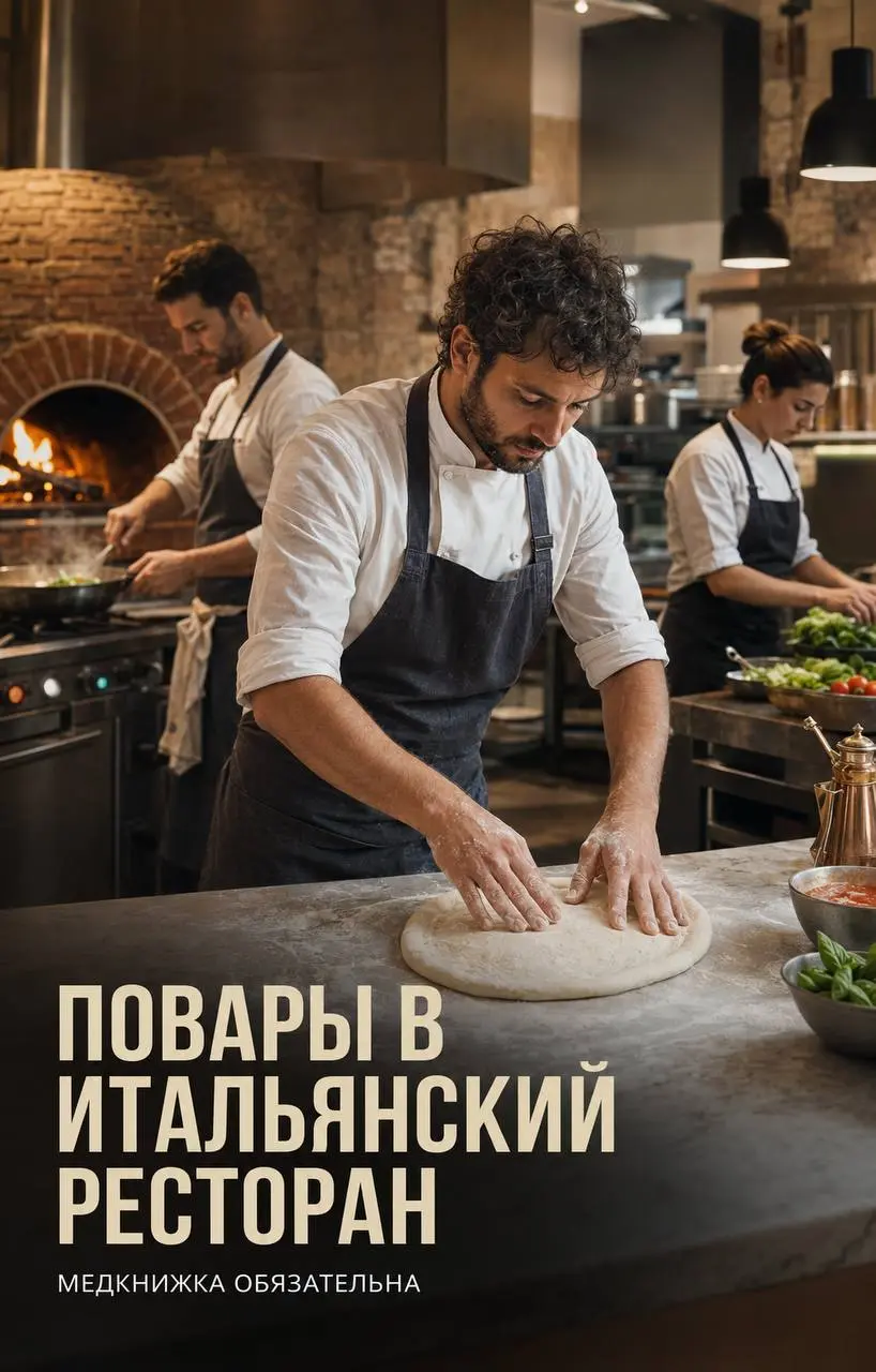 1️⃣ПОВАР-ПИЦЦАЙОЛО,
2️⃣ПОВАР ГОРЯЧЕГО ЦЕХА,
3️⃣ПОВАР ЗАГОТОВОЧНОГО ЦЕХА
5 760₽/смена - 6 240₽/смена
LB Group
• Москва, м | Сетка — социальная сеть от hh.ru