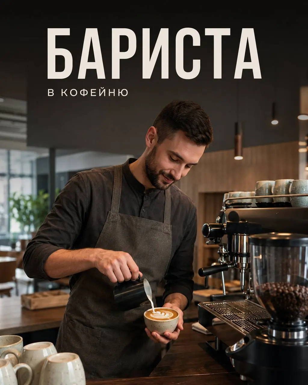 БАРИСТА
От 3 000₽/смена
Столовая БЦ «Химки бизнес парк»
• Химки, улица Ленинградская, владение 39, строение 6
• Рестораны/Кафе
• +79150927677
Полное описание вакансии размещено в Телеграм и Макс | Сетка — социальная сеть от hh.ru