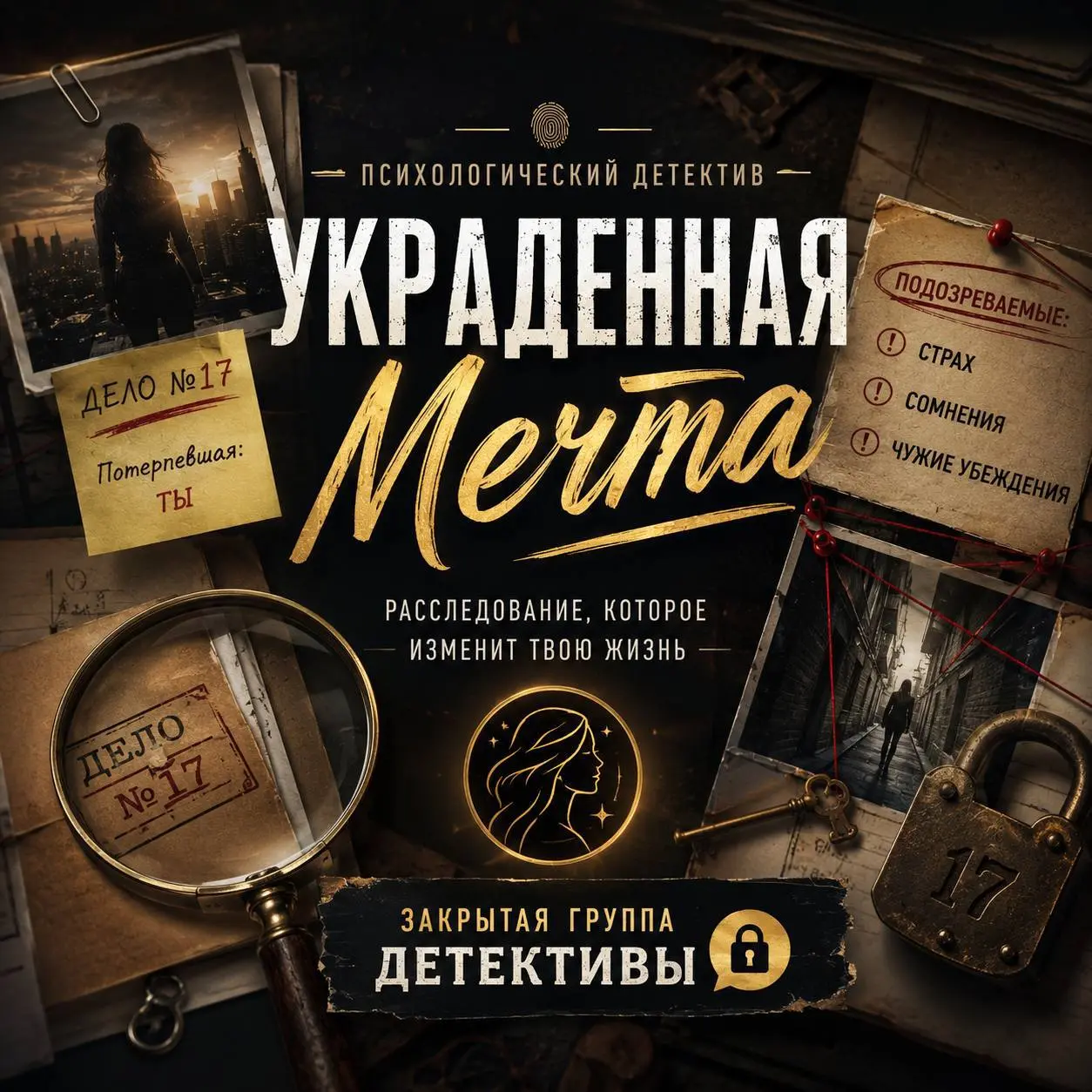 Я творю психологические 7 дневные детективы
«Бюро детективных историй»
Детектив — это не всегда про преступление.
Иногда пропадает не человек.
Иногда исчезает то, без чего жизнь становится пустой | Сетка — социальная сеть от hh.ru