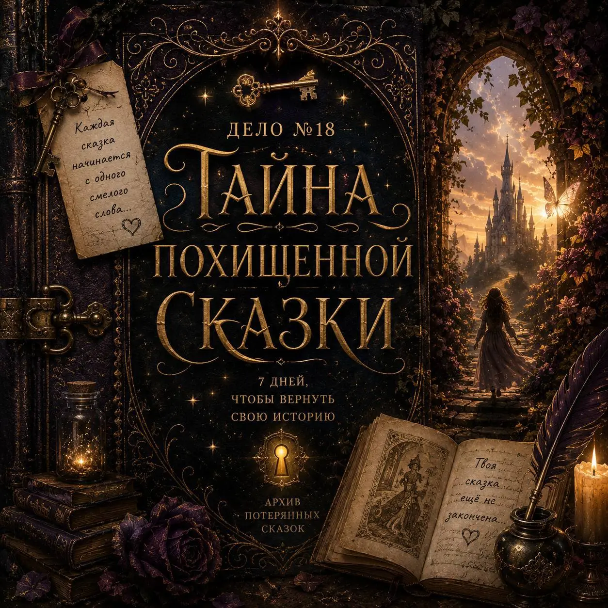 Я творю психологические 7 дневные детективы
«Бюро детективных историй»
Детектив — это не всегда про преступление.
Иногда пропадает не человек.
Иногда исчезает то, без чего жизнь становится пустой | Сетка — социальная сеть от hh.ru