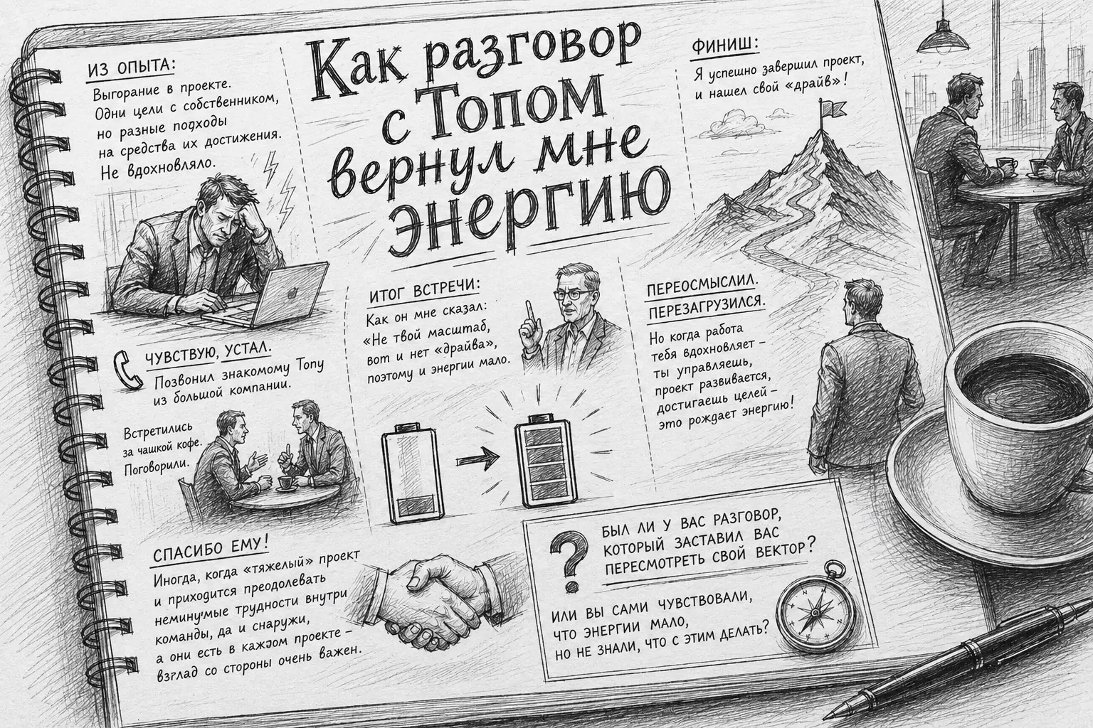 «Как разговор с Топом вернул мне энергию» | Сетка — социальная сеть от hh.ru