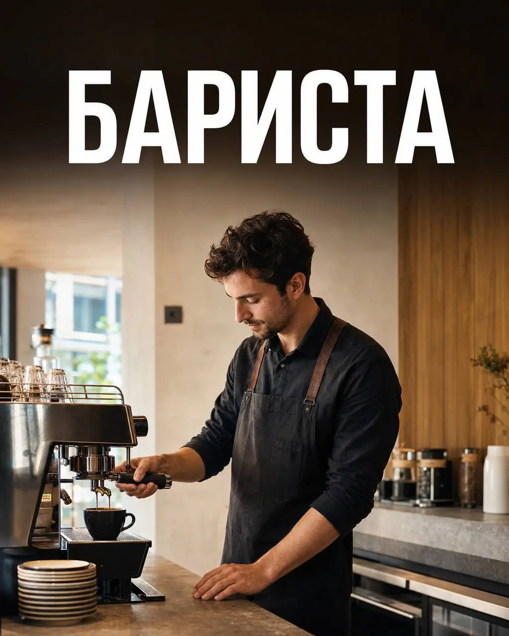 БАРИСТА
От 85 000₽ (380₽/ч + бонусы)
Восемь утра
• Москва, ЖК «Сердце Столицы»
• Рестораны/Кафе
• +79774778090
Полное описание вакансии размещено в Телеграм и Макс | Сетка — социальная сеть от hh.ru