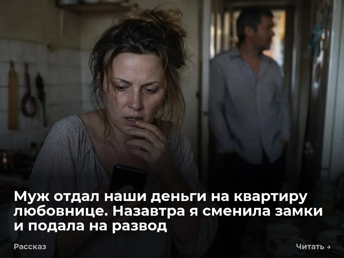 Муж отдал наши деньги на квартиру любовнице. Назавтра я сменила замки и подала на развод
На часах светилось 23:42. Телефон резко завибрировал на стеклянном столике. Незнакомый номер | Сетка — социальная сеть от hh.ru