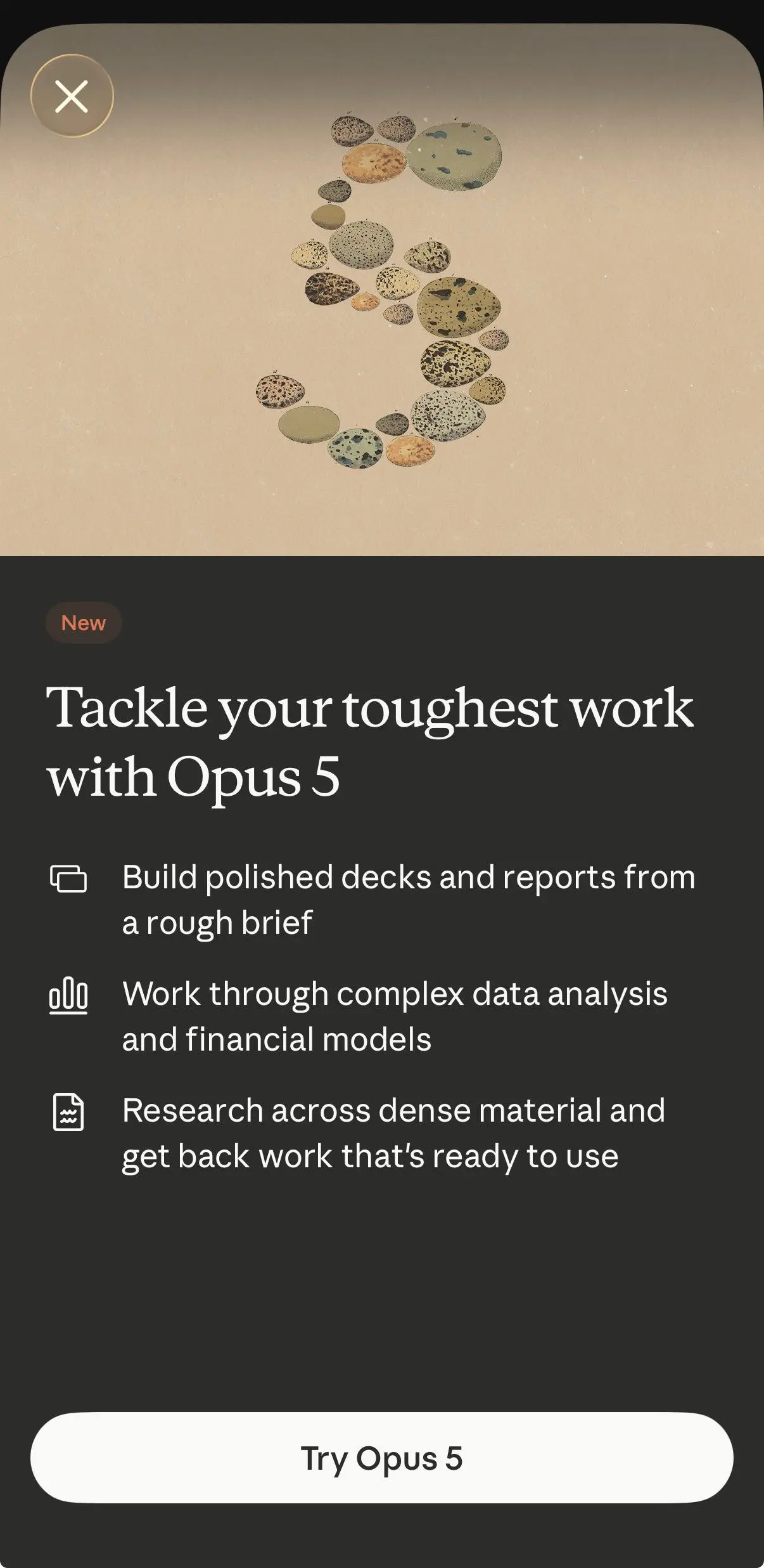 🆕 Claude Opus 5: почти флагман, но вдвое дешевле
Anthropic выпустила Claude Opus 5.
Смысл релиза не в том, что это самая умная модель компании — самой умной остаётся Fable 5 | Сетка — социальная сеть от hh.ru