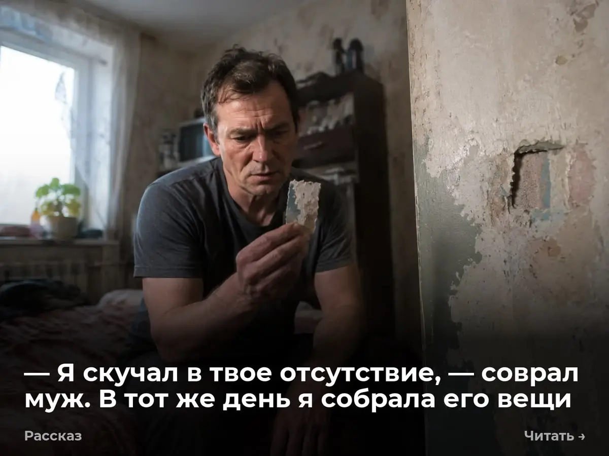 — Я скучал в твое отсутствие, — соврал муж. В тот же день я собрала его вещи
— Какого черта плинтус зеленый? — Влад ковырнул ногтем свежую бежевую краску у самой батареи | Сетка — социальная сеть от hh.ru