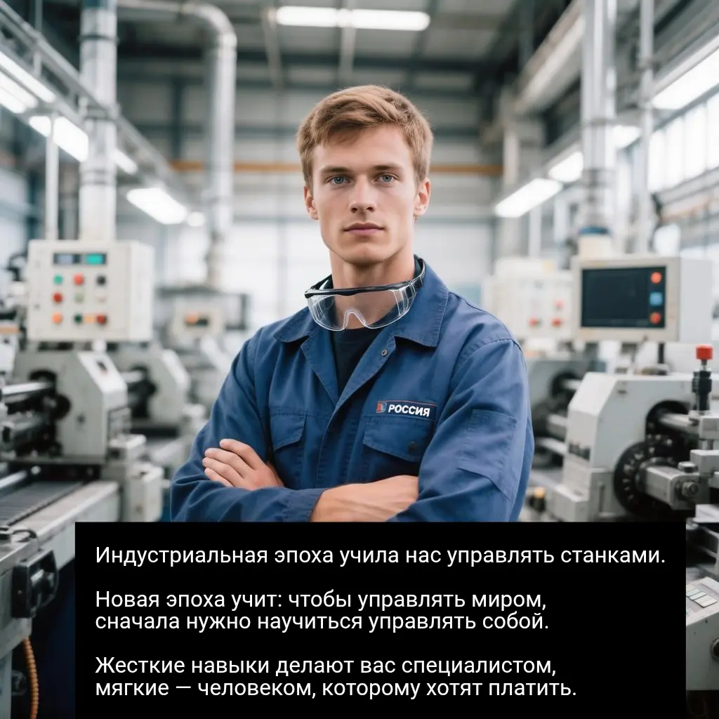 Индустриальная эпоха учила | Сетка — социальная сеть от hh.ru