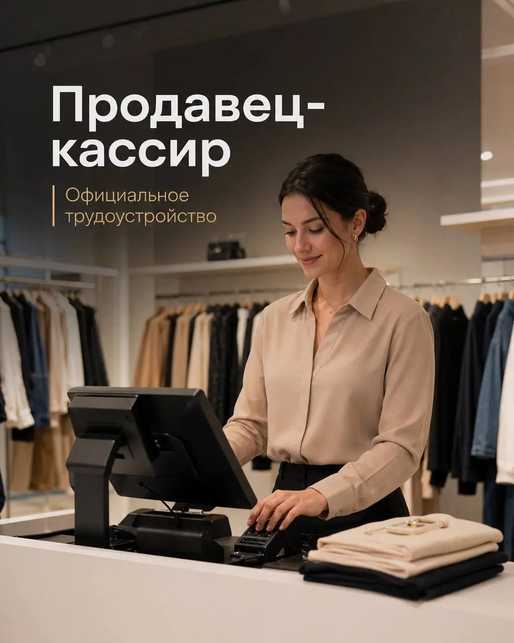 ПРОДАВЕЦ-КАССИР
От 80 000₽
Cacharel
• Москва, ТРЦ Авиапарк, м. ЦСКА
• Розничная торговля
• +74957754130
Полное описание вакансии размещено в Телеграм и Макс | Сетка — социальная сеть от hh.ru