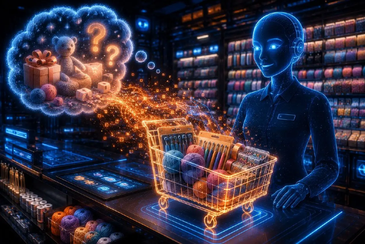 🛍️ Michaels | Ретейлер запустил AI-продавца, который ведёт покупателя от идеи до корзины
21 июля крупная сеть товаров для творчества показала, как выглядит консультант в магазине, если убрать из него ... | Сетка — социальная сеть от hh.ru