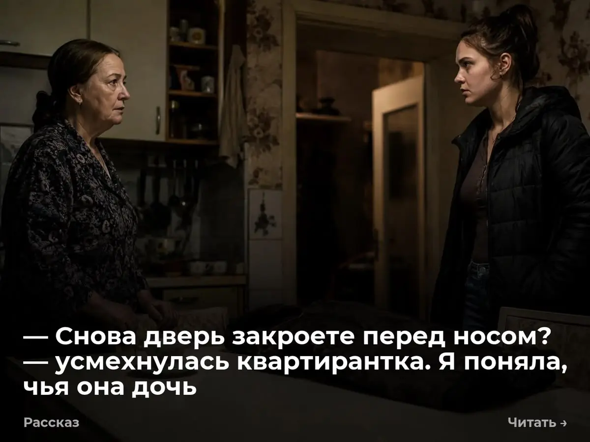 — Снова дверь закроете перед носом? — усмехнулась квартирантка. Я поняла, чья она дочь
Я резко распахнула дверь на кухню и замерла на пороге | Сетка — социальная сеть от hh.ru