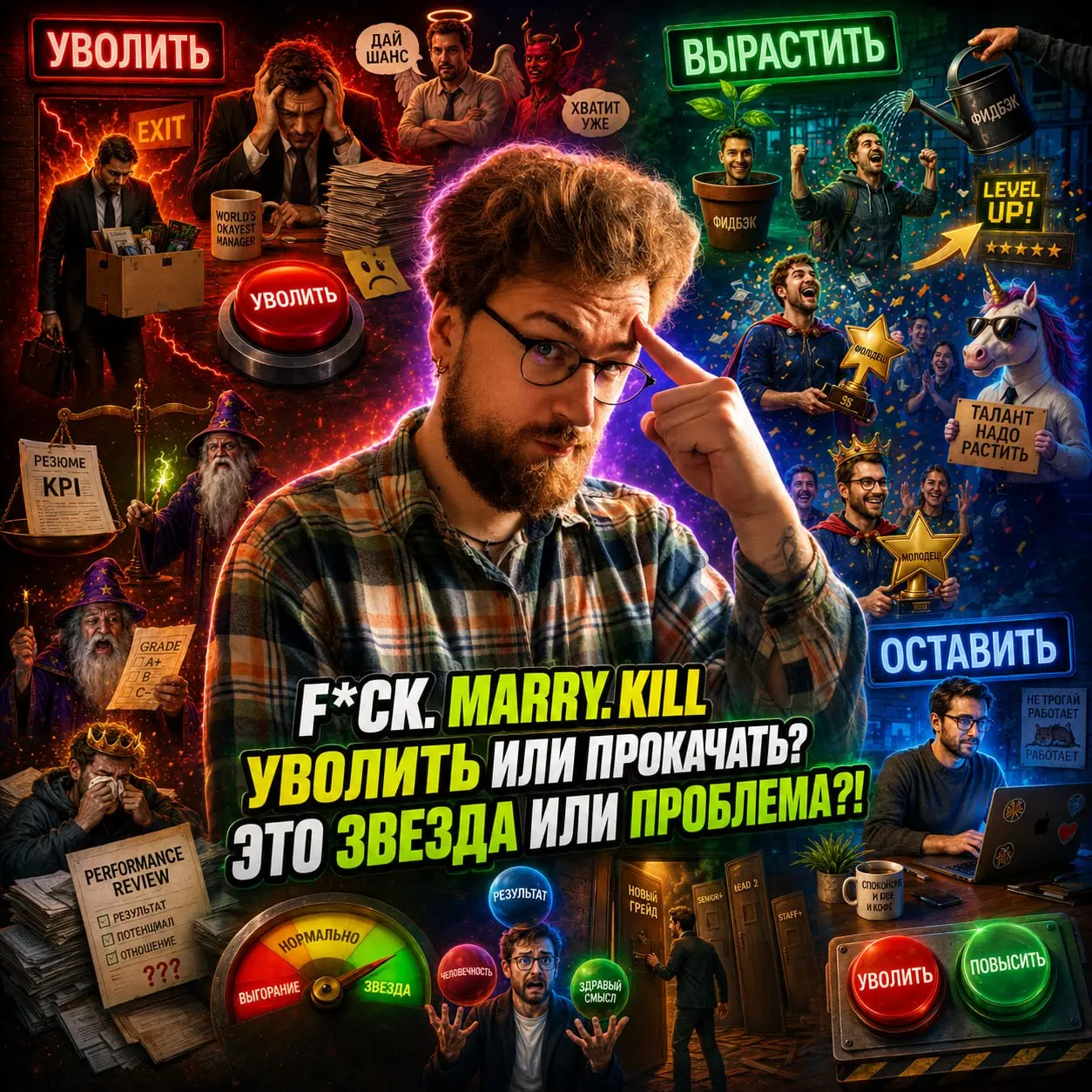 🤟 F*CK. MARRY | Сетка — социальная сеть от hh.ru