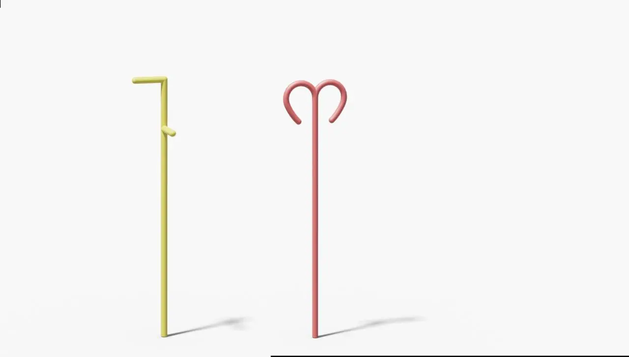 Трости Sticks | Designer: multiple
Трость — один из тех предметов, которые почти всегда воспринимаются через возраст, травму или ограничение | Сетка — социальная сеть от hh.ru