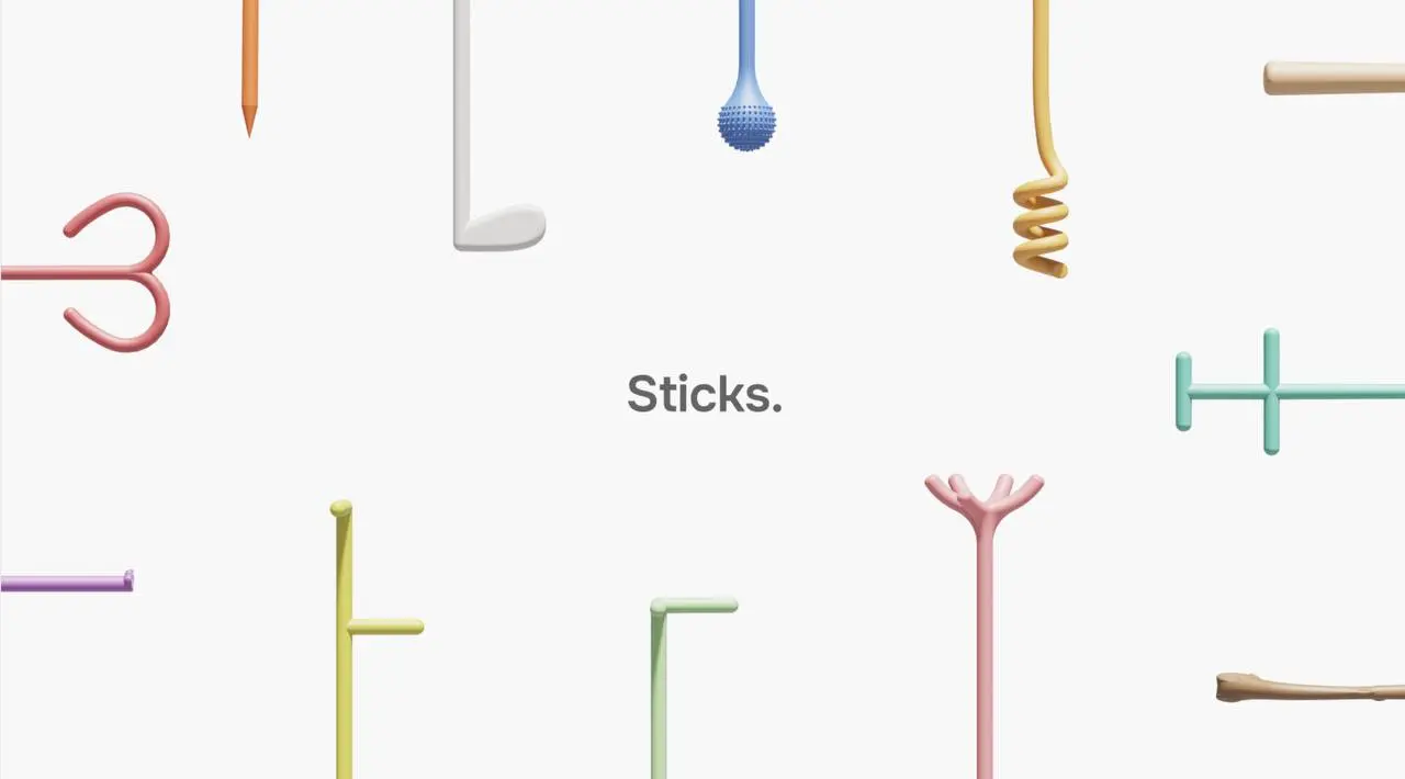 Трости Sticks | Designer: multiple
Трость — один из тех предметов, которые почти всегда воспринимаются через возраст, травму или ограничение | Сетка — социальная сеть от hh.ru