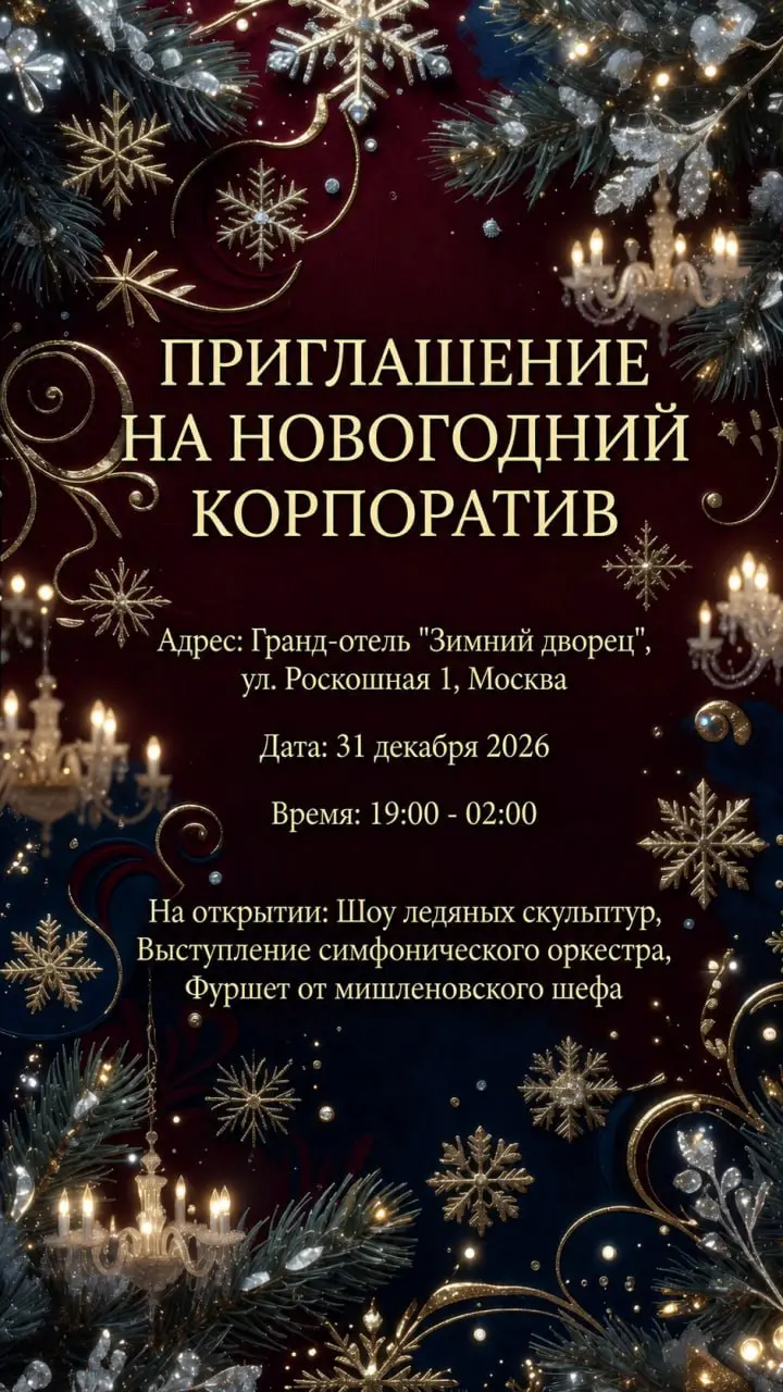 Всегда казалось странным, что подготовка к большому празднику начинается с обычной картинки из мессенджера.
А ведь приглашение — это первое, что увидят гости | Сетка — социальная сеть от hh.ru