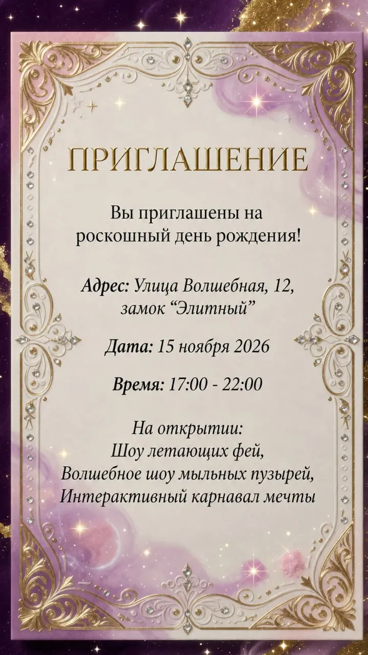 Всегда казалось странным, что подготовка к большому празднику начинается с обычной картинки из мессенджера.
А ведь приглашение — это первое, что увидят гости | Сетка — социальная сеть от hh.ru