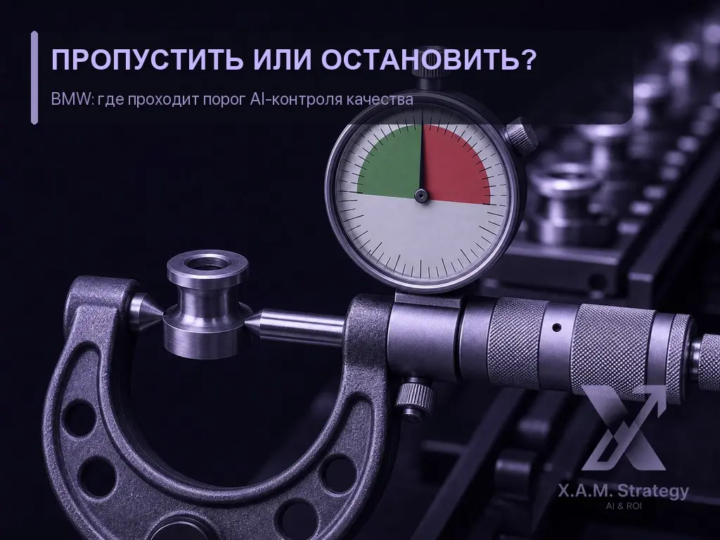 BMW ставит AI-камеры на конвейер с 2019 года. В 2025-м углубили цифровизацию завода в Ландсхуте, который производит компоненты. 🏭
Но интересно не это | Сетка — социальная сеть от hh.ru