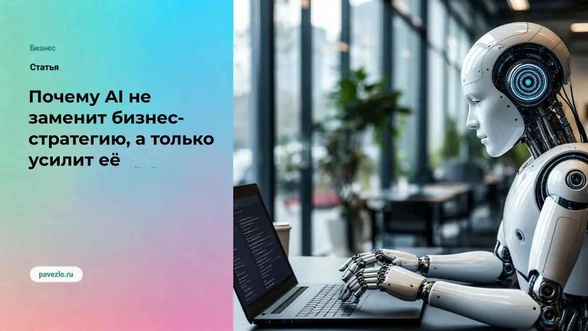 Почему AI не заменит бизнес-стратегию, а только усилит её | Сетка — социальная сеть от hh.ru
