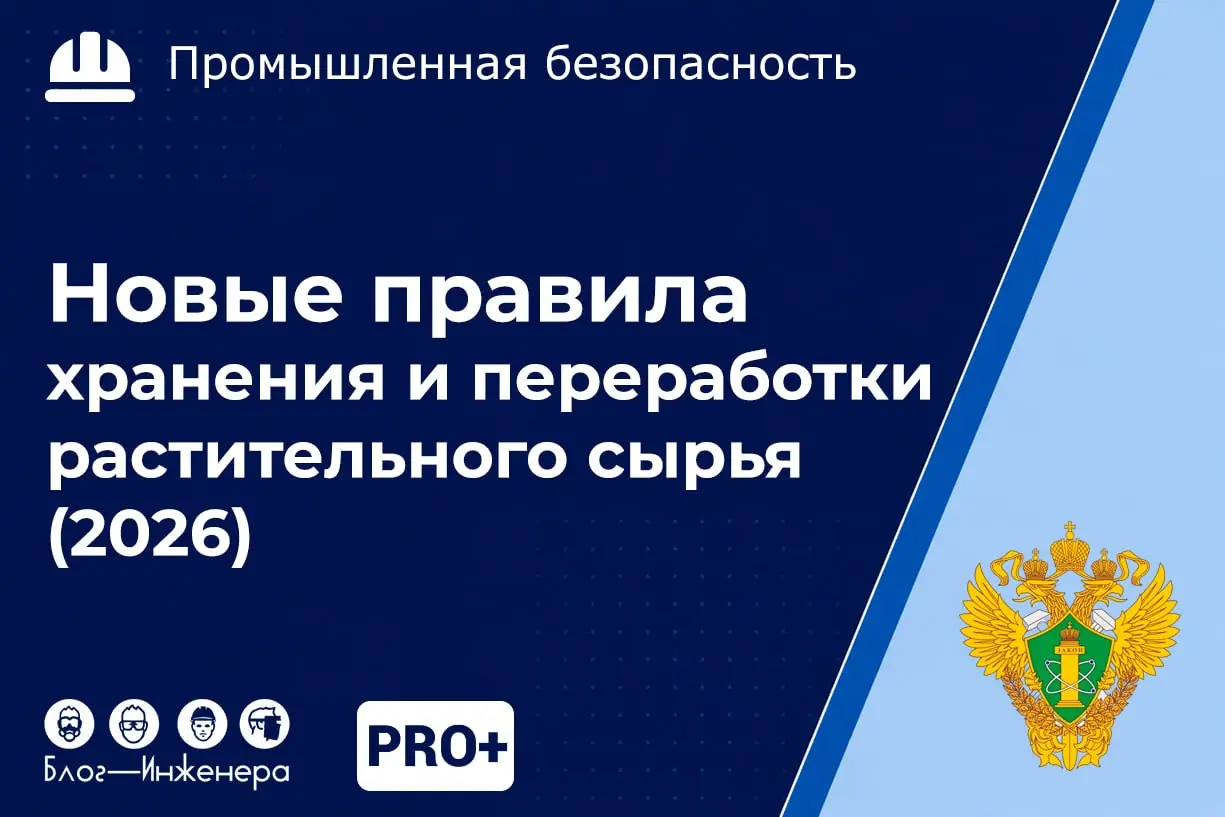📱 С 1 сентября 2026 года вступят в силу новые правила по промышленной безопасности для объектов хранения и переработки растительного сырья
Новые правила заменят привычный приказ № 331 и будут действов... | Сетка — социальная сеть от hh.ru