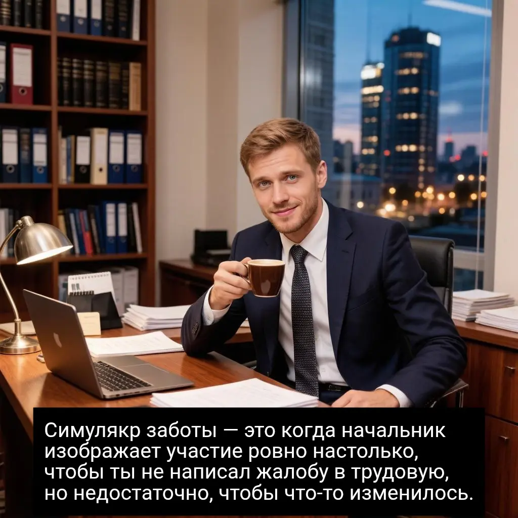Симулякр заботы | Сетка — социальная сеть от hh.ru