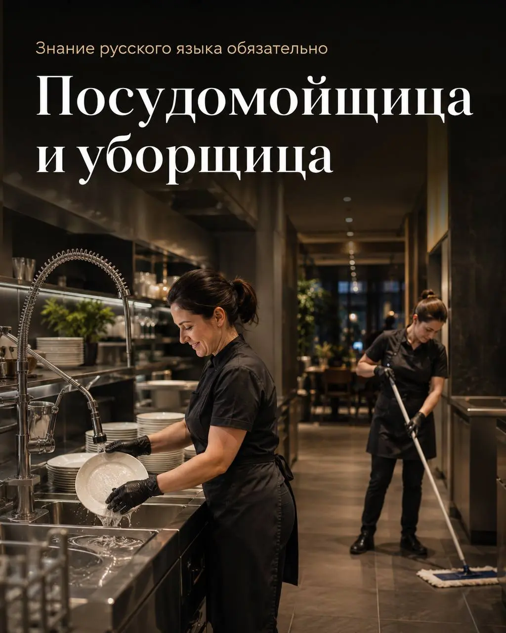 1️⃣ПОСУДОМОЙЩИЦА,
2️⃣УБОРЩИЦА
От 4 200₽/смена + чаевые
ЗЕА
• Москва, м. Киевская, ул. Кутузовский проспект,2/1 стр 1а
• Другое
• +79168332000
Полное описание вакансии размещено в Телеграм и Макс | Сетка — социальная сеть от hh.ru