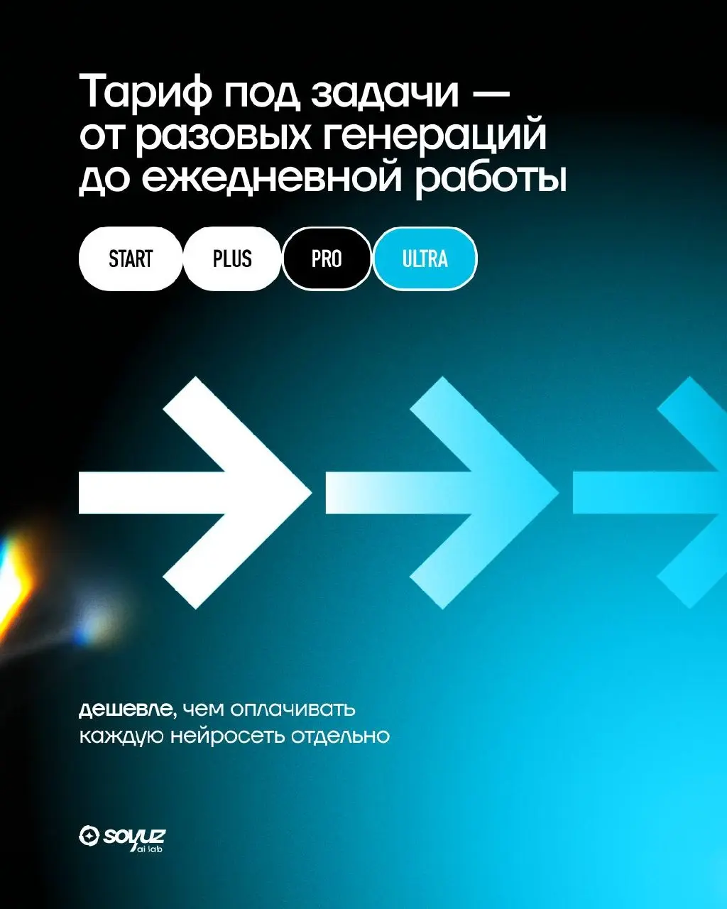 🔥 Знакомься: SOYUZ — AI-агрегатор от EWA
Один доступ. Десятки нейросетей. Безграничное пространство для идей | Сетка — социальная сеть от hh.ru
