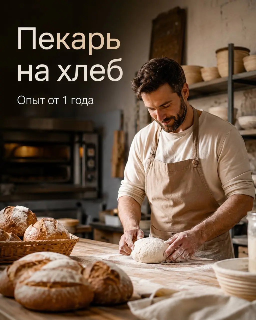 ПЕКАРЬ
6 000₽/смена - 7 000₽/смена
пекарня
• Москва, м. ВДНХ
• Рестораны/Кафе
• @Svetpika
Полное описание вакансии размещено в Телеграм и Макс. Переходите по ссылке в закрепленном сообщении | Сетка — социальная сеть от hh.ru
