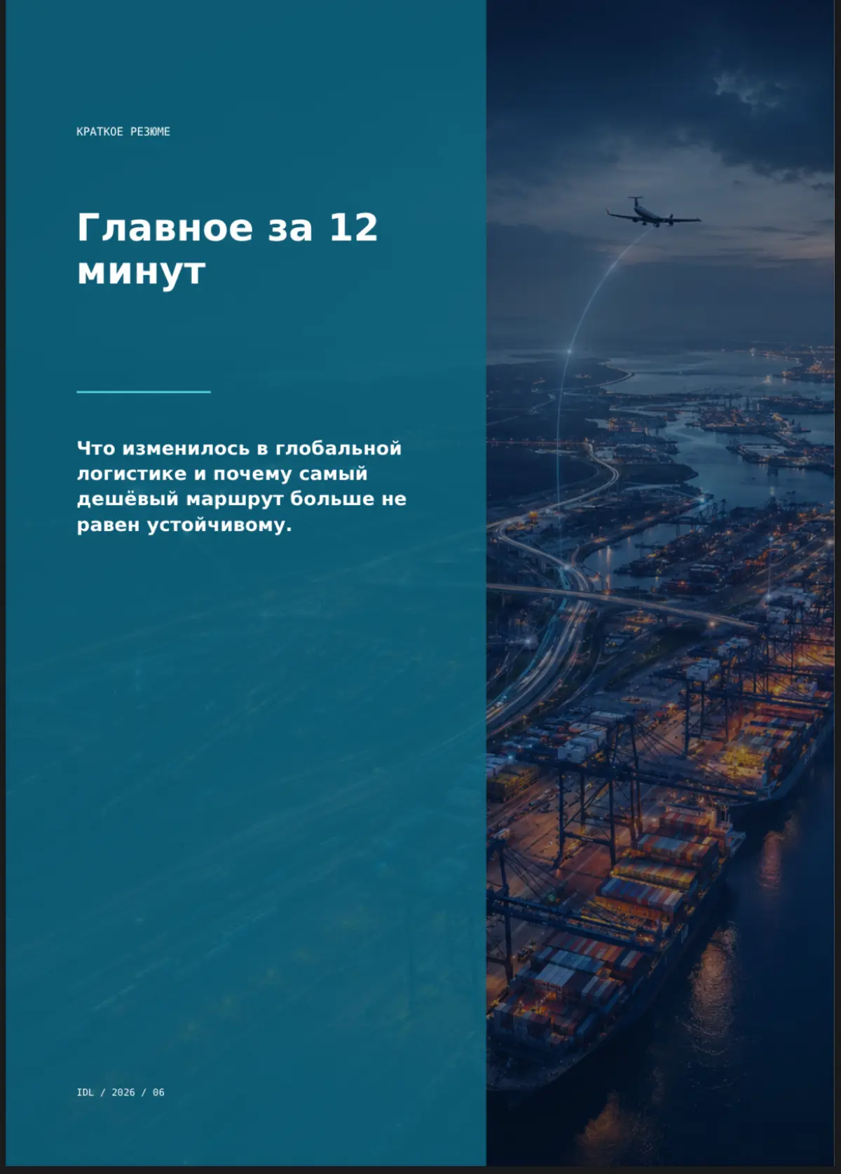 Индекс диверсификации логистики 2026 | Сетка — социальная сеть от hh.ru