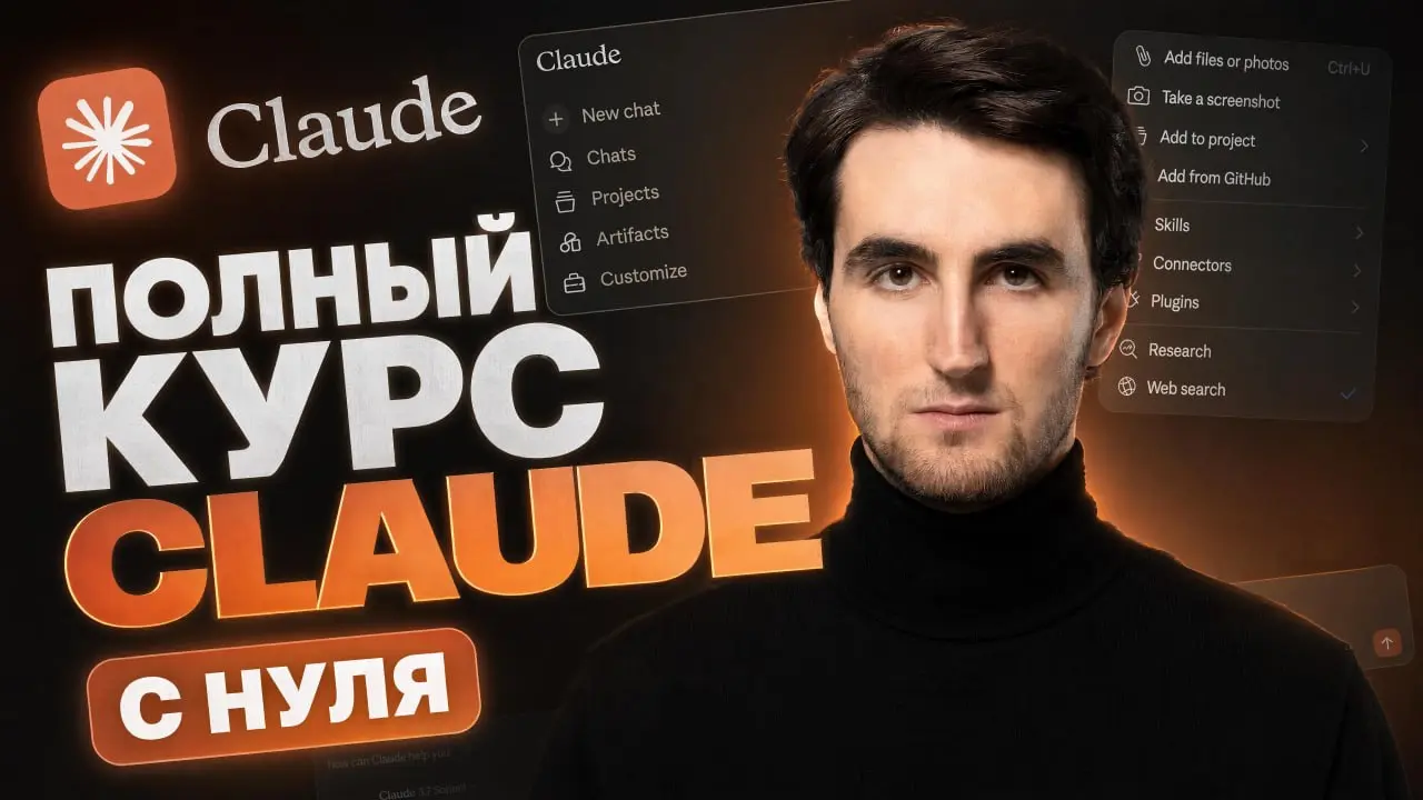 📌Полный курс по Claude AI
Ребят, выпустил большой ролик с разбором Claude — must watch для тех, кто хочет реально начать им пользоваться | Сетка — социальная сеть от hh.ru