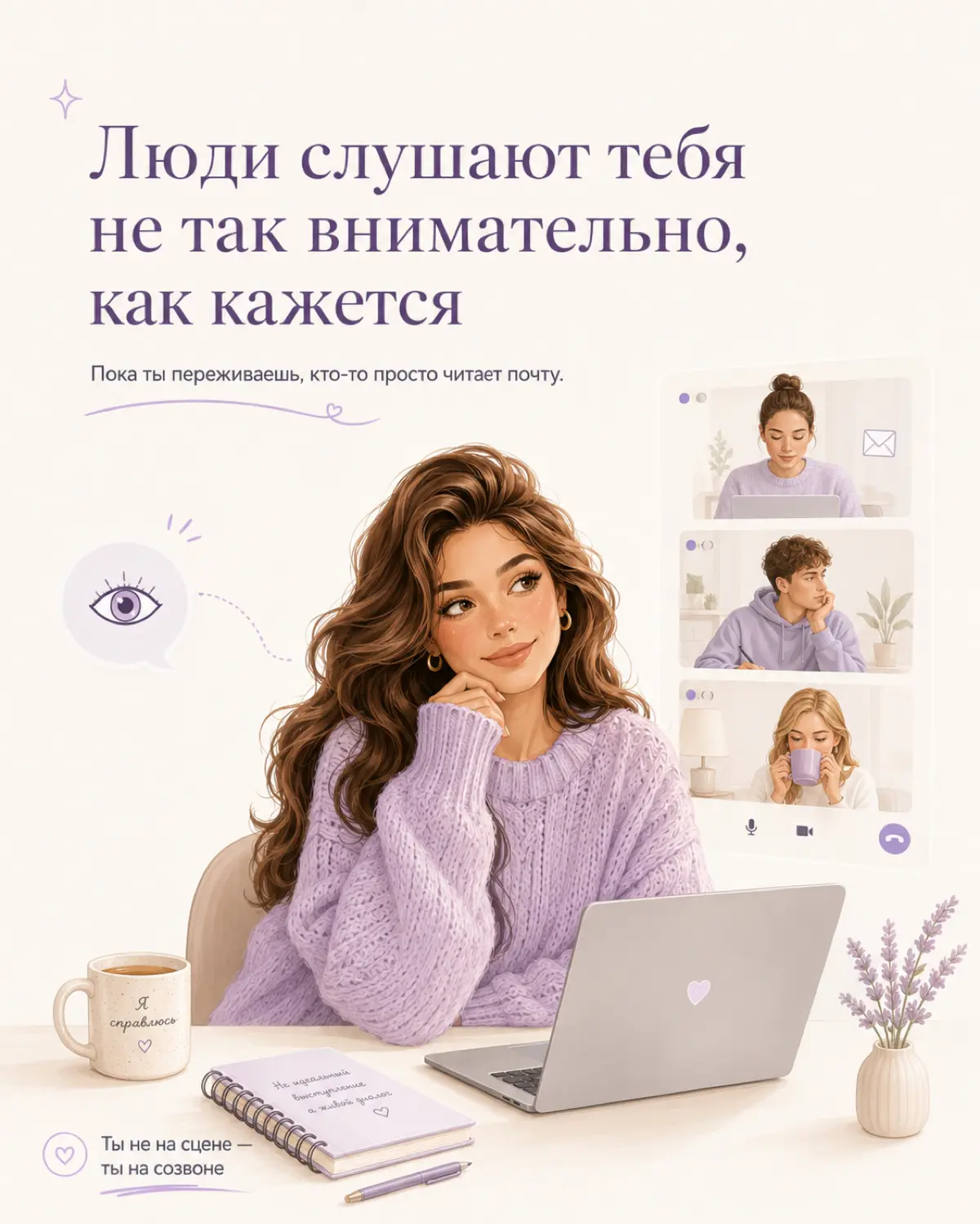 Как перестать бояться созвонов? 🫣 | Сетка — социальная сеть от hh.ru