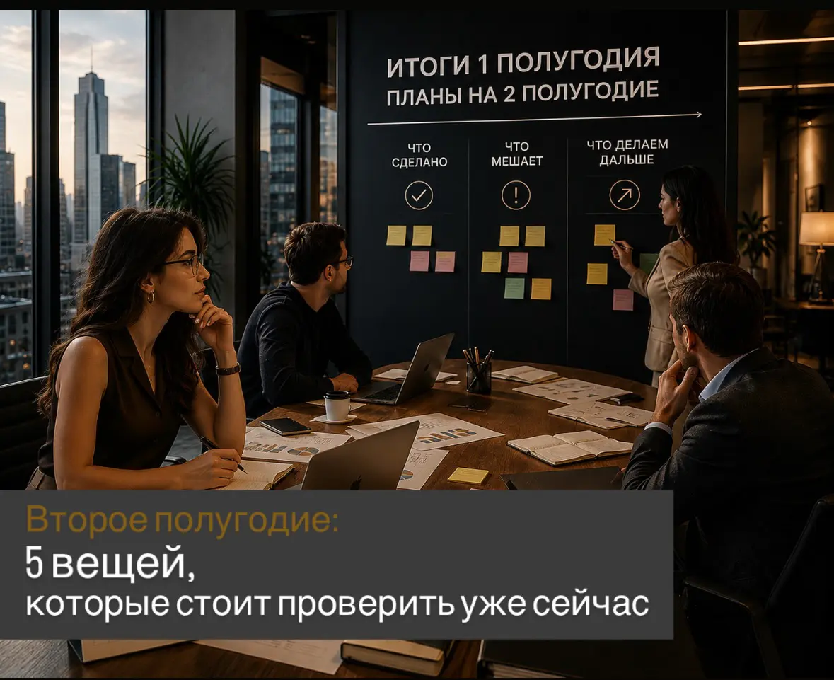 Второе полугодие: Промежуточный итог и корректировки. | Сетка — социальная сеть от hh.ru