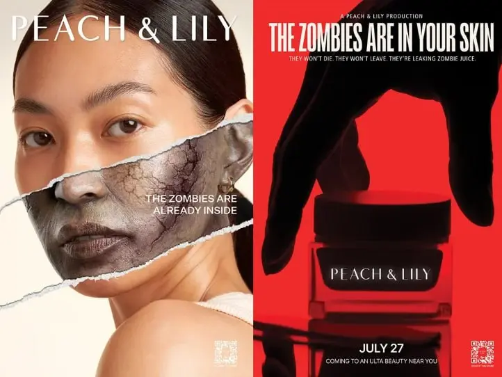 🧟‍♂️ Мозгиии Рекламу зомби-крема поручили реальным зомби
Бренд Peach & Lily запустил хоррор-кампанию для нового крема против «зомби-клеток» (это поврежденные клетки, которые перестают делиться, но не ... | Сетка — социальная сеть от hh.ru