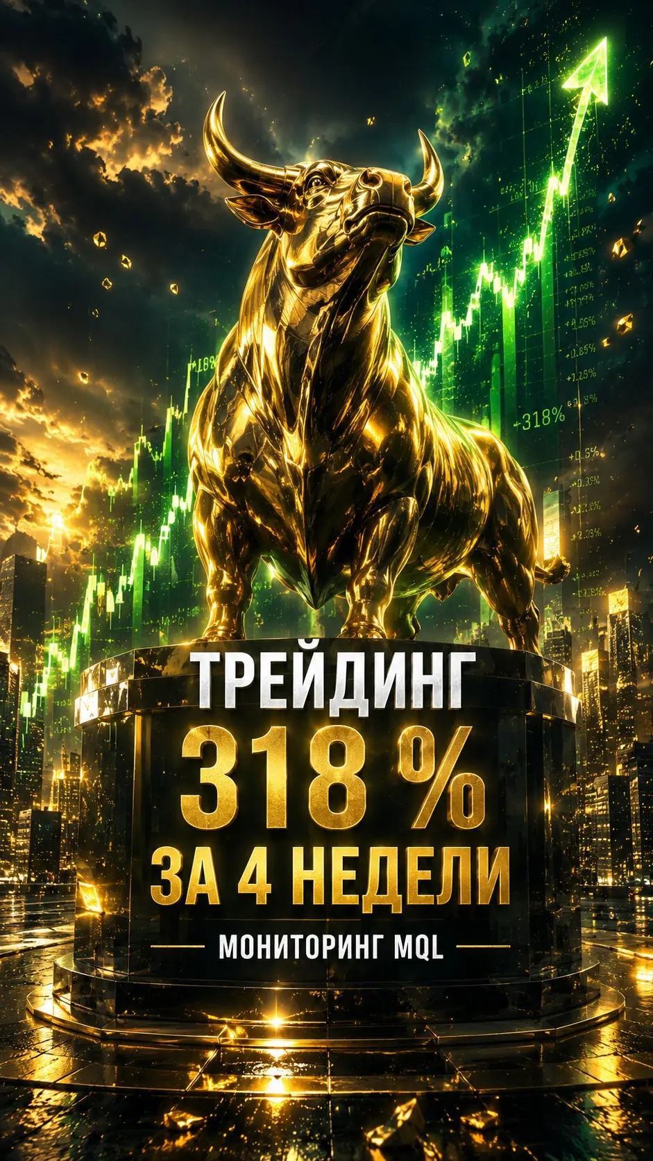 Трейдинг. 318 % в месяц и как заработать трейдеру. | Сетка — социальная сеть от hh.ru