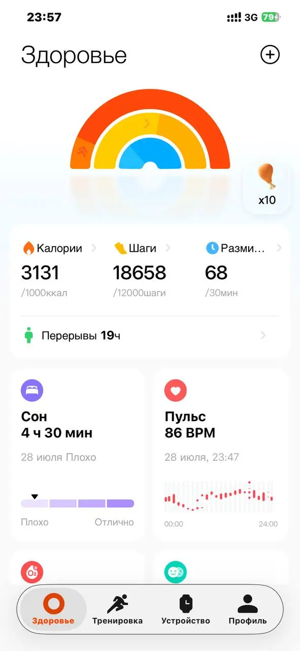 Сегодня без прогулки, а по работе нашагал🫣 | Сетка — социальная сеть от hh.ru