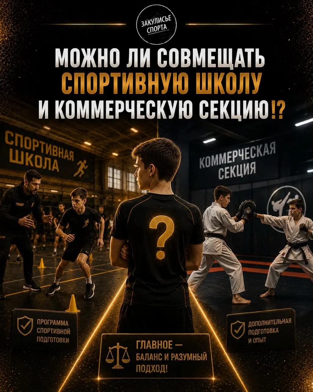 МОЖНО ЛИ СОВМЕЩАТЬ СПОРТИВНУЮ ШКОЛУ И КОММЕРЧЕСКУЮ СЕКЦИЮ⁉️
⚠️ПОЧЕМУ ВОЗНИКАЮТ СПОРЫ?
Потому что спортивная школа реализует программу спортивной подготовки и отвечает за организацию тренировочного про... | Сетка — социальная сеть от hh.ru
