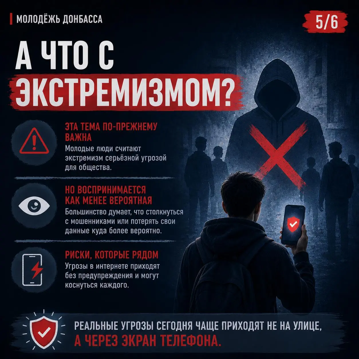 Недавно мне попались интересные данные о том, как молодые жители Донбасса воспринимают современные угрозы | Сетка — социальная сеть от hh.ru
