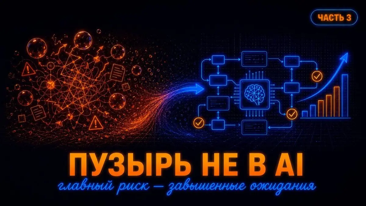 Настоящий пузырь может быть вовсе не в AI | Сетка — социальная сеть от hh.ru