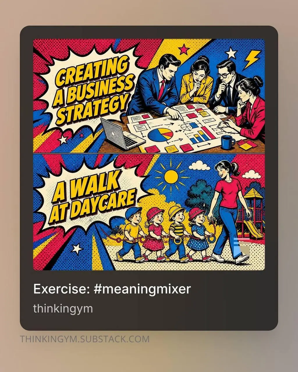 This week's thinkingym brings a genuinely fresh workout for your imagination that also stretches your English | Сетка — социальная сеть от hh.ru