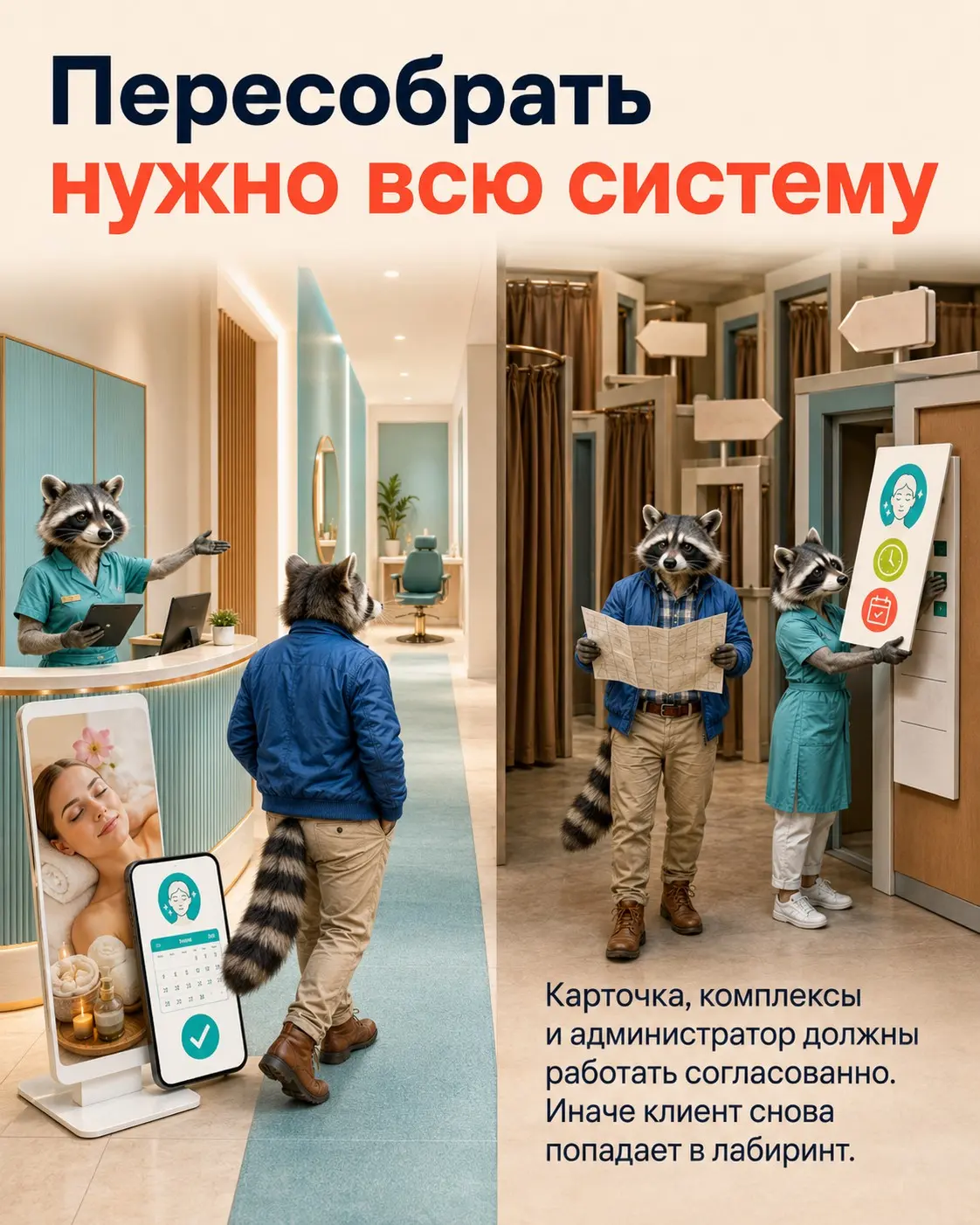 Обычная реклама салона красоты на мужчин не работает | Сетка — социальная сеть от hh.ru