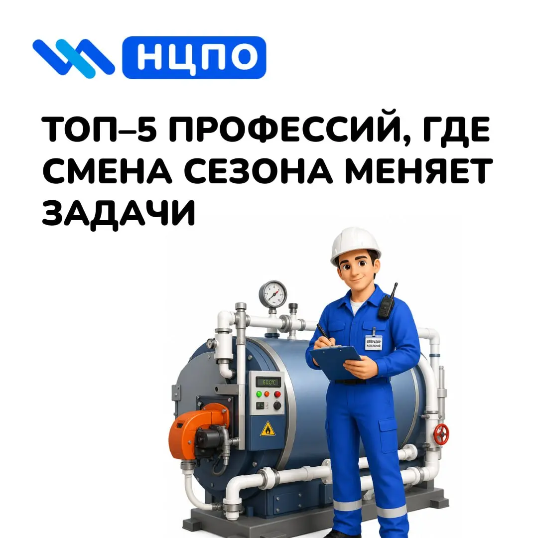 🍂 ТОП–5 профессий, где сезон меняет задачи
В некоторых профессиях календарь влияет на работу почти так же сильно, как график: весной готовят территории и оборудование, летом нагрузка растёт, осенью по... | Сетка — социальная сеть от hh.ru