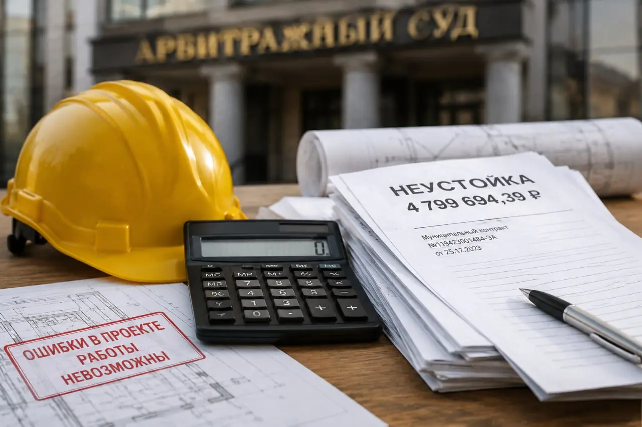 ⏳ Заказчик насчитал 4,8 млн неустойки | Сетка — социальная сеть от hh.ru